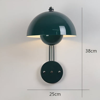 DomicBud wandlamp - bloemknop macaron wandlamp - stijlvolle ronde led lamp