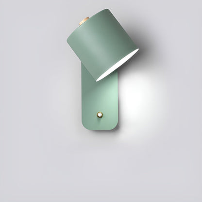 EasyPush wandlamp - draaibare mini cilinder led lamp