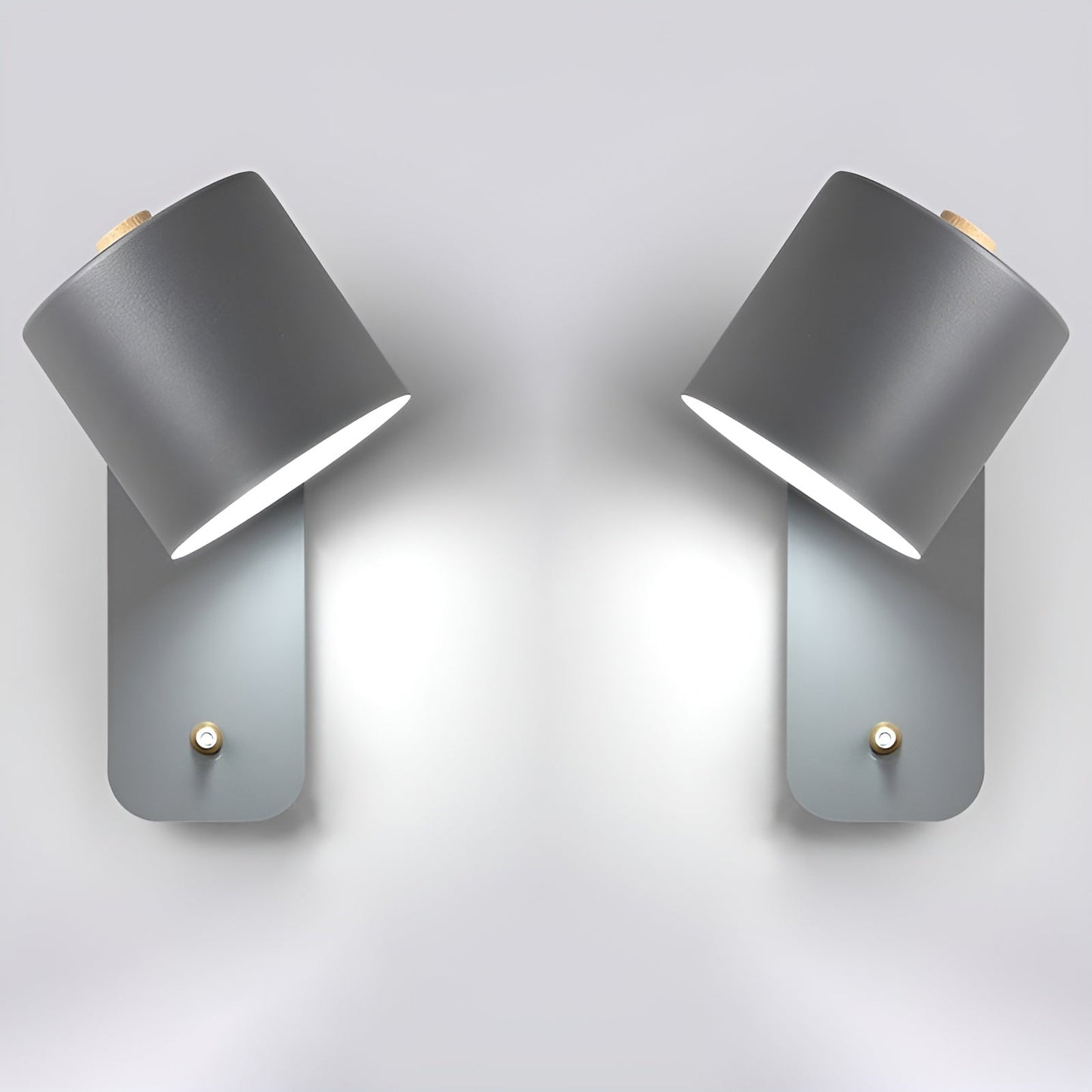 EasyPush wandlamp - draaibare mini cilinder led lamp