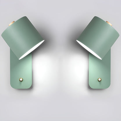 EasyPush wandlamp - draaibare mini cilinder led lamp