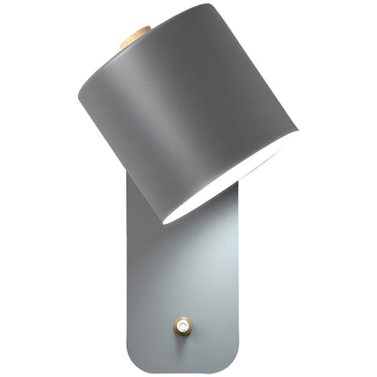EasyPush wandlamp - draaibare mini cilinder led lamp