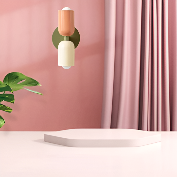 Vintage glow moderne wandlamp - tweezijdige wandlamp
