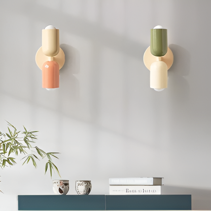 Vintage glow moderne wandlamp - tweezijdige wandlamp