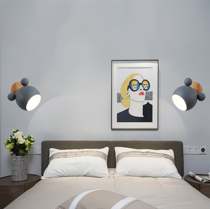 FlashMouse wandlamp - oterende macaron wandlamp - betoverende wandverlichting