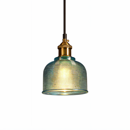 Glossy Bell hanglamp - kleurrijke retro glazen hanglamp-moderne hanglamp