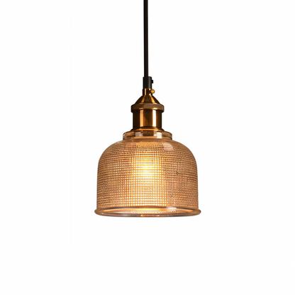 Glossy Bell hanglamp - kleurrijke retro glazen hanglamp-moderne hanglamp