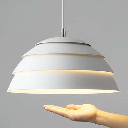 Helle led hanglamp - hiërarchische koepel hanglamp - snoer hanglamp