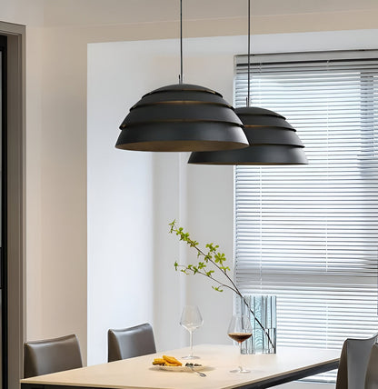 Helle led hanglamp - hiërarchische koepel hanglamp - snoer hanglamp