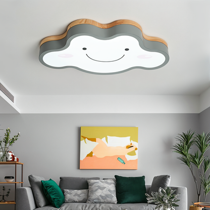 Jollysky plafondlamp - lachende wolk led inbouwlamp voor de kinderkamer