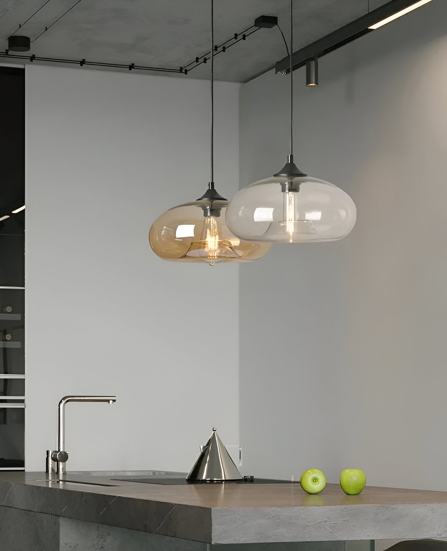 LivelyPop hanglamp - decoratieve vintage glazen hanglampen