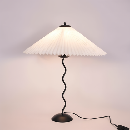 Ori Squiggle lamp - gevouwen tafellamp - origami led tafellamp