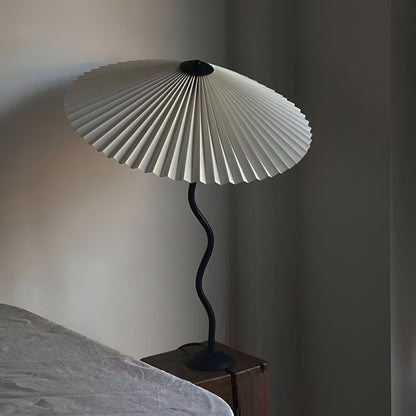 Ori Squiggle lamp - gevouwen tafellamp - origami led tafellamp