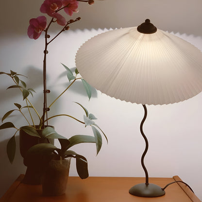 Ori Squiggle lamp - gevouwen tafellamp - origami led tafellamp