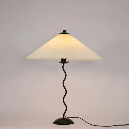 Ori Squiggle lamp - gevouwen tafellamp - origami led tafellamp
