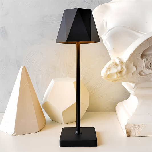 PolyLamp - draagbare zeshoekige led tafellamp - waterdicht en oplaadbaar