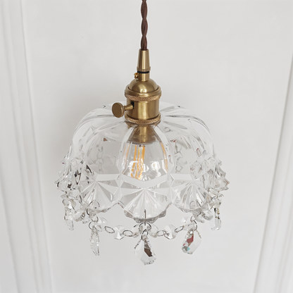 Retro Chime kroonluchter- luxe kristallen glazen hanglampen