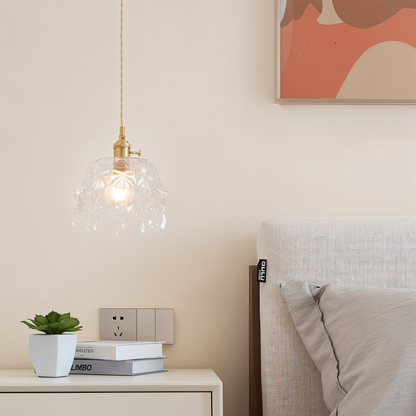 Retro Chime kroonluchter- luxe kristallen glazen hanglampen