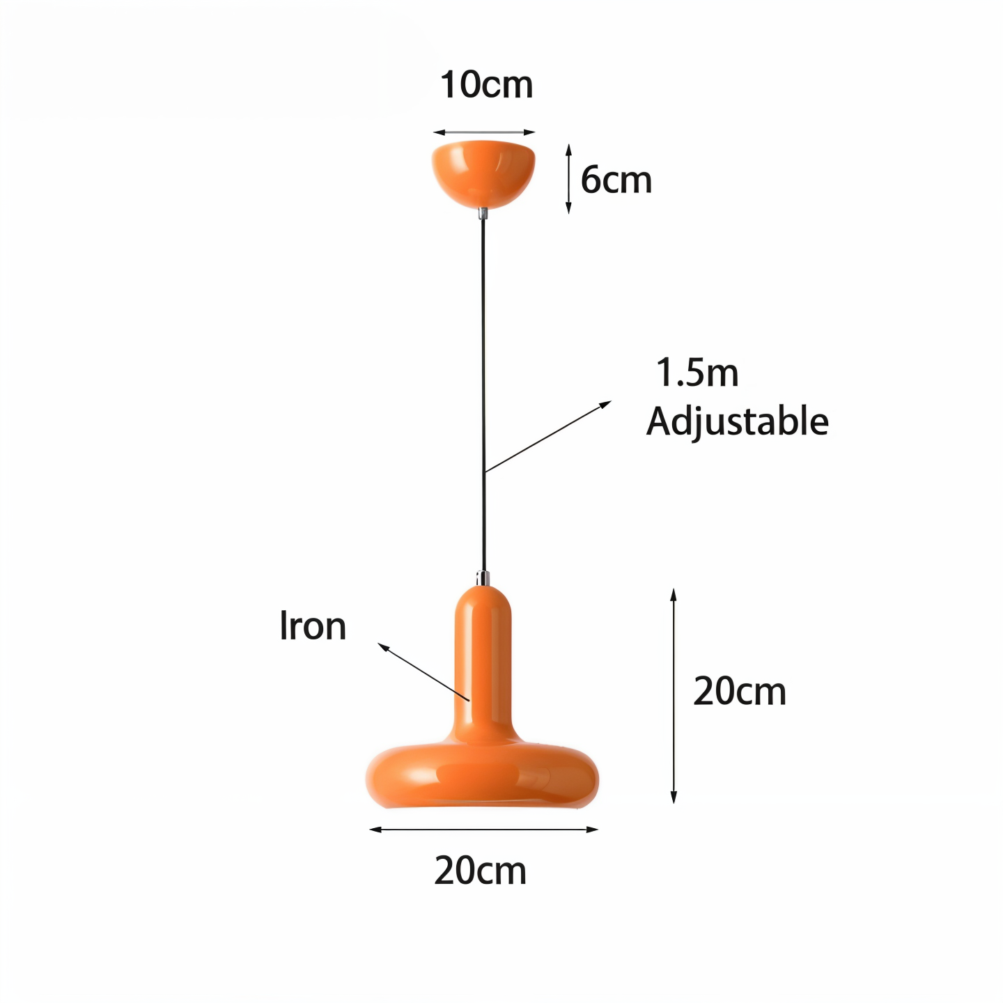 RetroPop hanglamp - bauhaus Macaron hanglampen