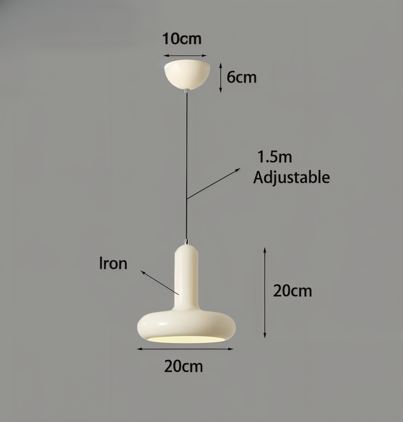RetroPop hanglamp - bauhaus Macaron hanglampen