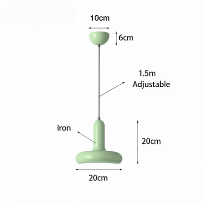 RetroPop hanglamp - bauhaus Macaron hanglampen