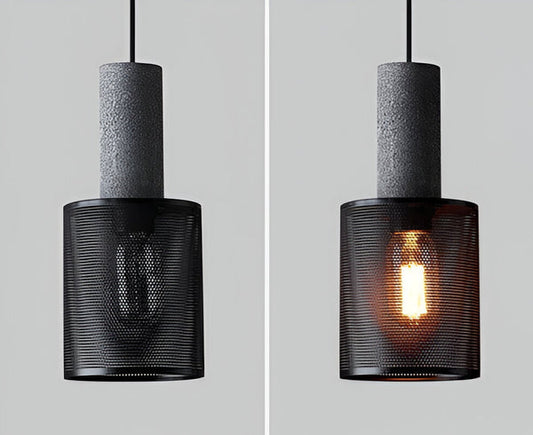 Rustieke hanglamp - moderne retro zwarte industriële lamp - verstelbare hanglamp
