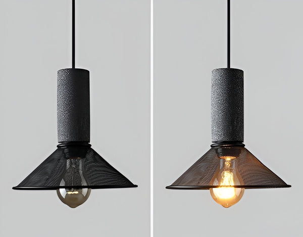 Rustieke hanglamp - moderne retro zwarte industriële lamp - verstelbare hanglamp