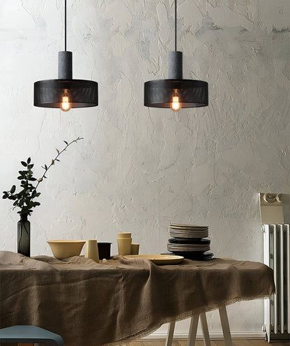 Rustieke hanglamp - moderne retro zwarte industriële lamp - verstelbare hanglamp