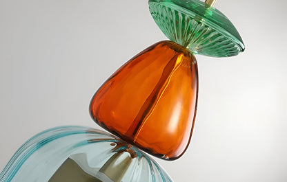 Spectrafuse hanglamp - veelkleurige glazen hanglamp - nordic macaron decoratieve verlichting