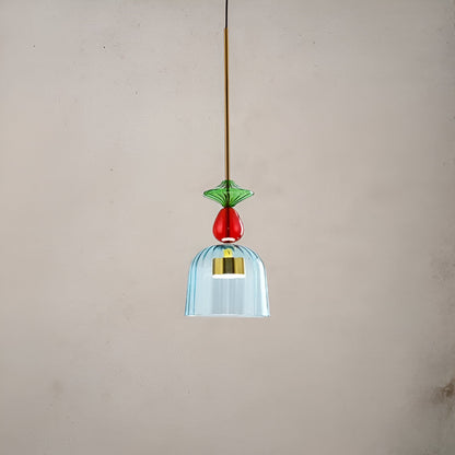 Spectrafuse hanglamp - veelkleurige glazen hanglamp - nordic macaron decoratieve verlichting