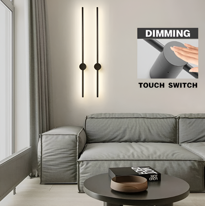 Streamline - lineaire led wandlamp in scandinavische stijl