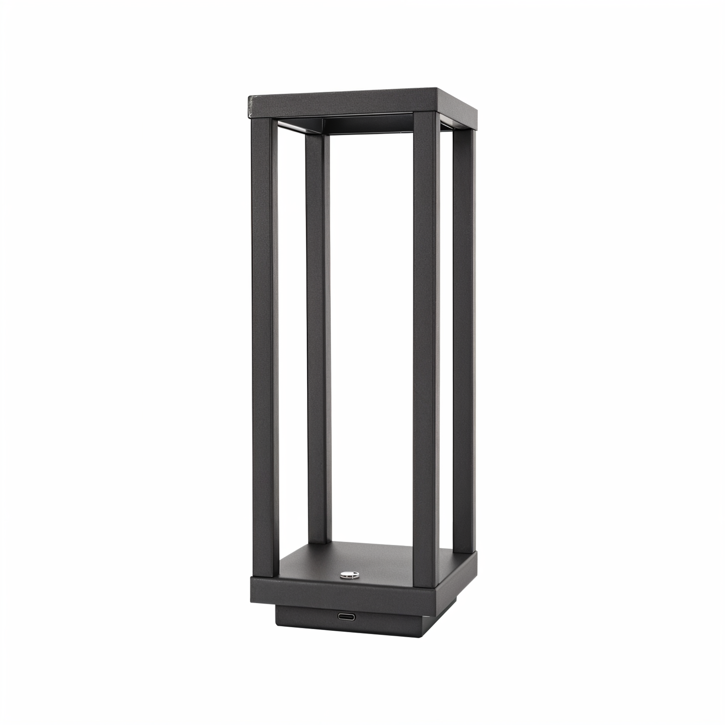 VerticaBeam - 3D rechthoekige zwarte led tafellamp