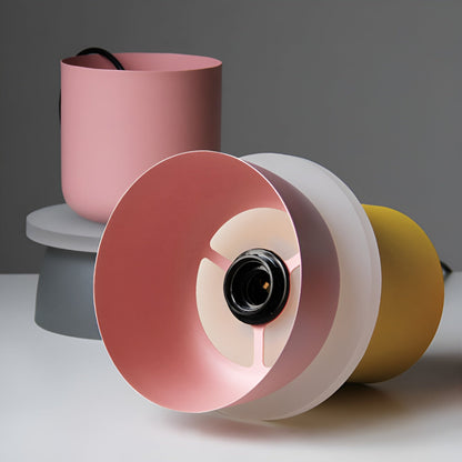VividGlow - levendige metalen macaron led hanglamp