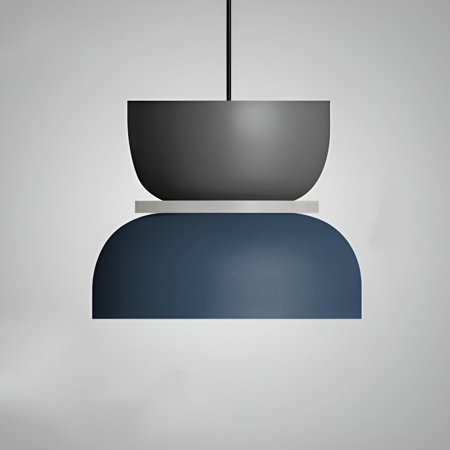 VividGlow - levendige metalen macaron led hanglamp
