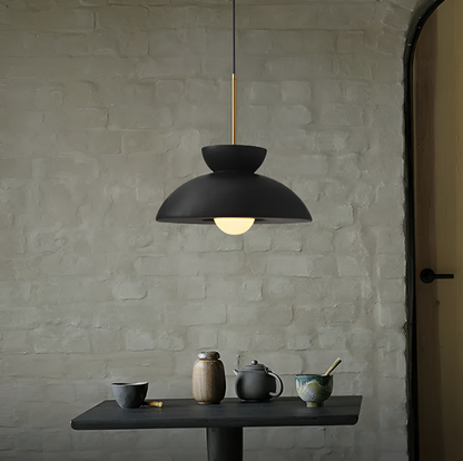 Wabi Sabi - geometrische led hanglamp van hars - wabi sabi minimalistische hanglamp