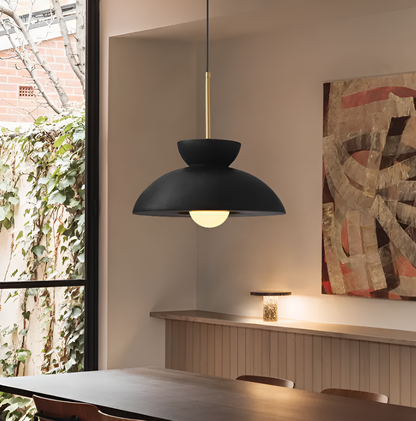 Wabi Sabi - geometrische led hanglamp van hars - wabi sabi minimalistische hanglamp