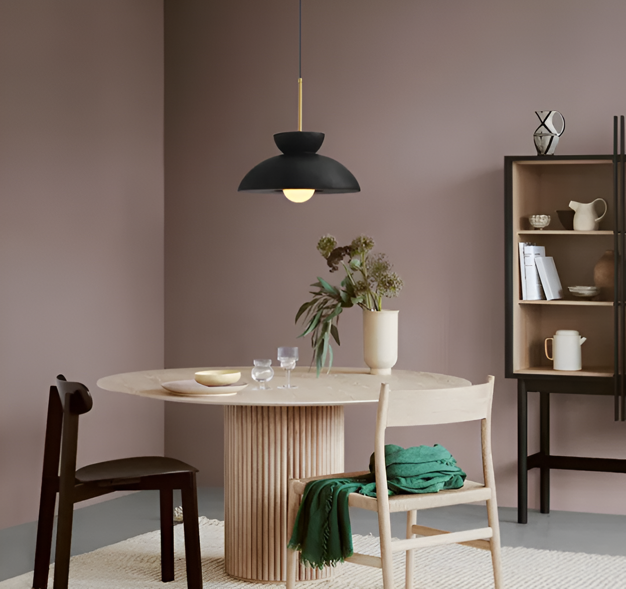 Wabi Sabi - geometrische led hanglamp van hars - wabi sabi minimalistische hanglamp