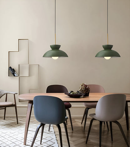 Wabi Sabi - geometrische led hanglamp van hars - wabi sabi minimalistische hanglamp