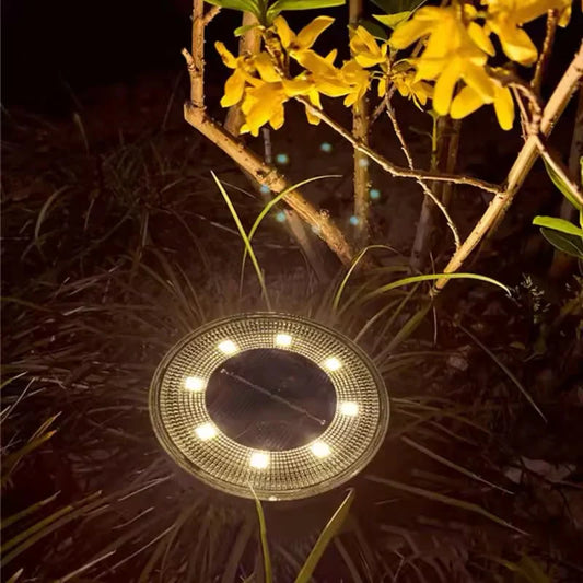 Grondlamp op zonne-energie