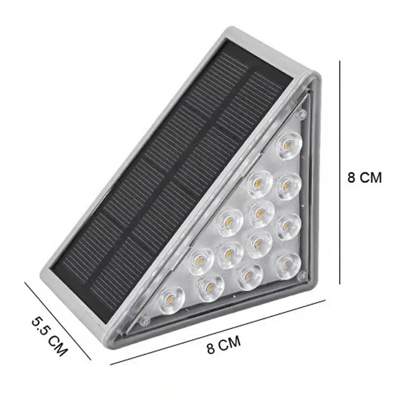 Trapverlichting op zonne-energie voor buiten