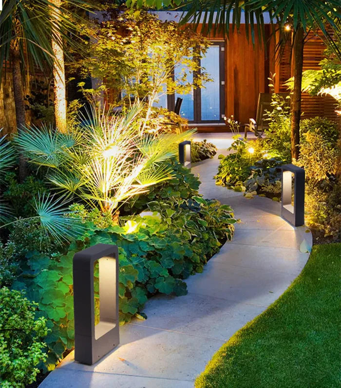AluLux - exclusieve aluminium zuillamp voor buiten