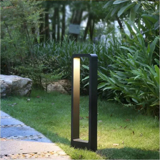 Aluluster - moderne aluminium tuinlamp