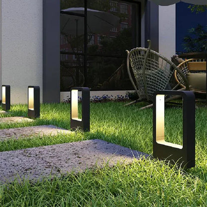 Aluluster - moderne aluminium tuinlamp