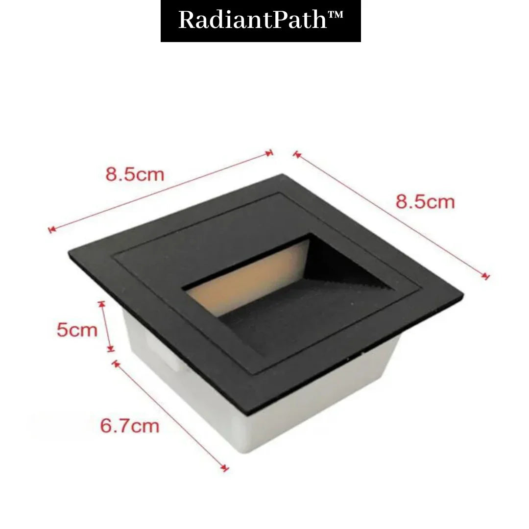 Stralend pad