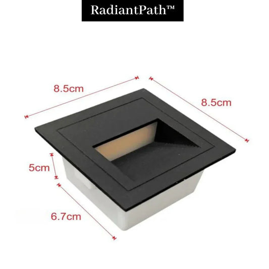 Stralend pad