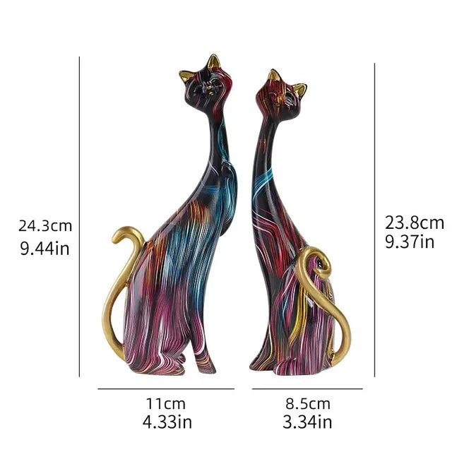 Felineflair - artistieke kattensculpturen