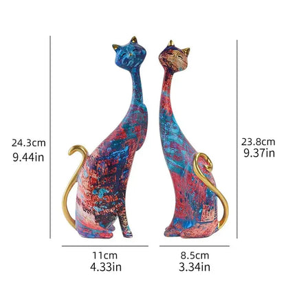 Felineflair - artistieke kattensculpturen
