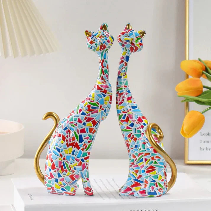 Felineflair - artistieke kattensculpturen