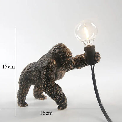 Gorilla glow - gorilla dierentafellamp