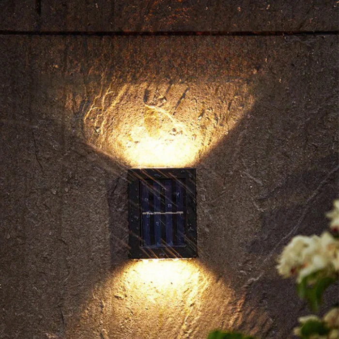 Draadloze - led solar wandlampen deluxe creëren de perfecte sfeer in je tuin!