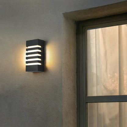 Aluluxe | moderne waterdichte aluminium wandlamp voor binnen en buiten